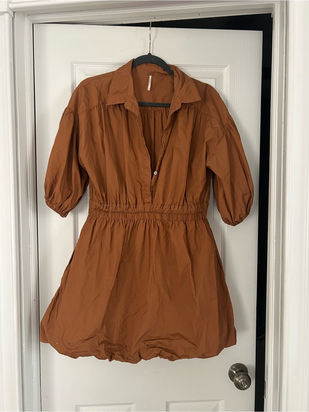 Free People 100% cotton Bubble Shirt Dress